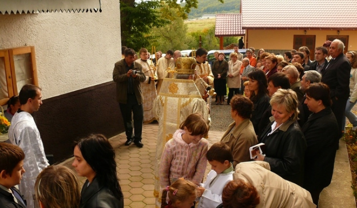 Posviacka cerkvi po reštaurovaní 2008