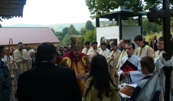 Posviacka cerkvi po reštaurovaní 2008