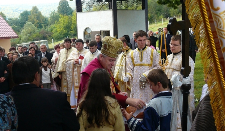 Posviacka cerkvi po reštaurovaní 2008