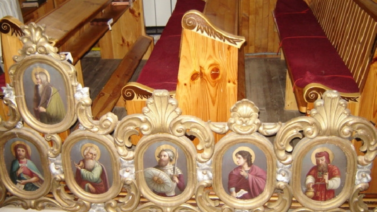 Fotografia fotogalérie Rozoberanie ikonostasu