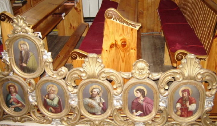 1. fotografia fotogalérie Rozoberanie ikonostasu