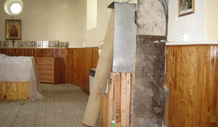 9. fotografia fotogalérie Rozoberanie ikonostasu